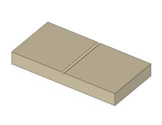 Stain Grade Flush Door-U-Groove