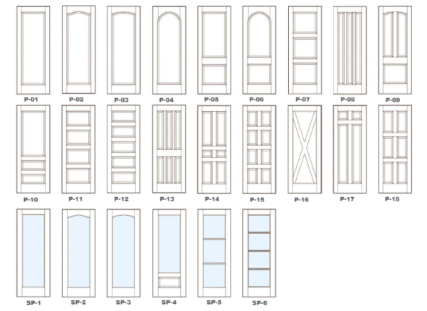 penner doors - stile & rail wood panel Images High... Stain Grade Veneer Stile & Rail Wood Doors